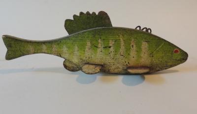 Old Perch Decoy,Great Paint