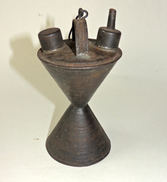 Sand Weighted Oil Lamp