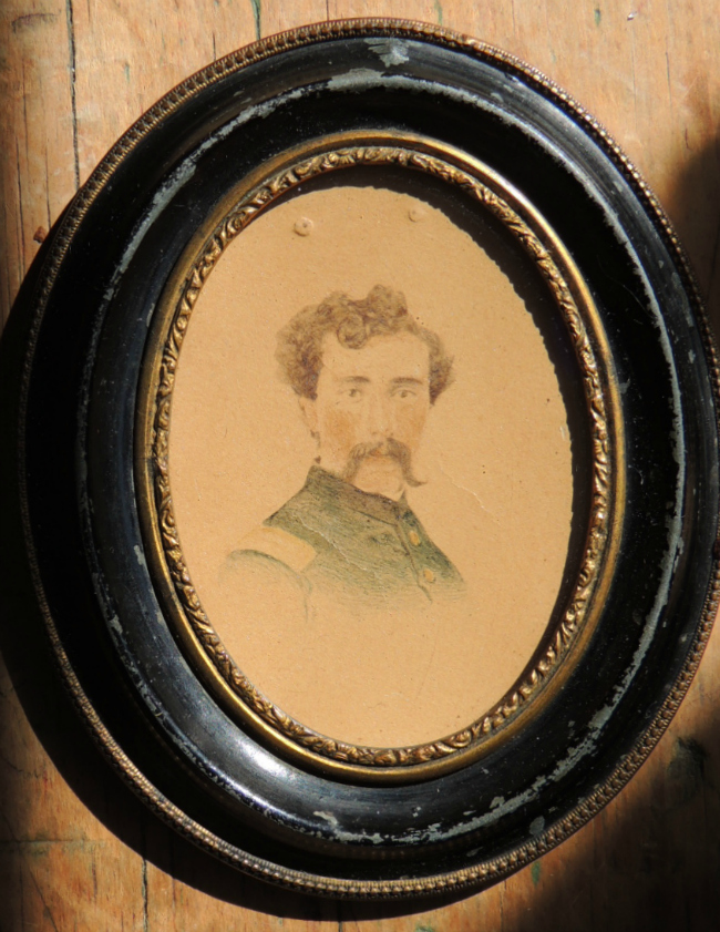 Period Union Soldier Miniature