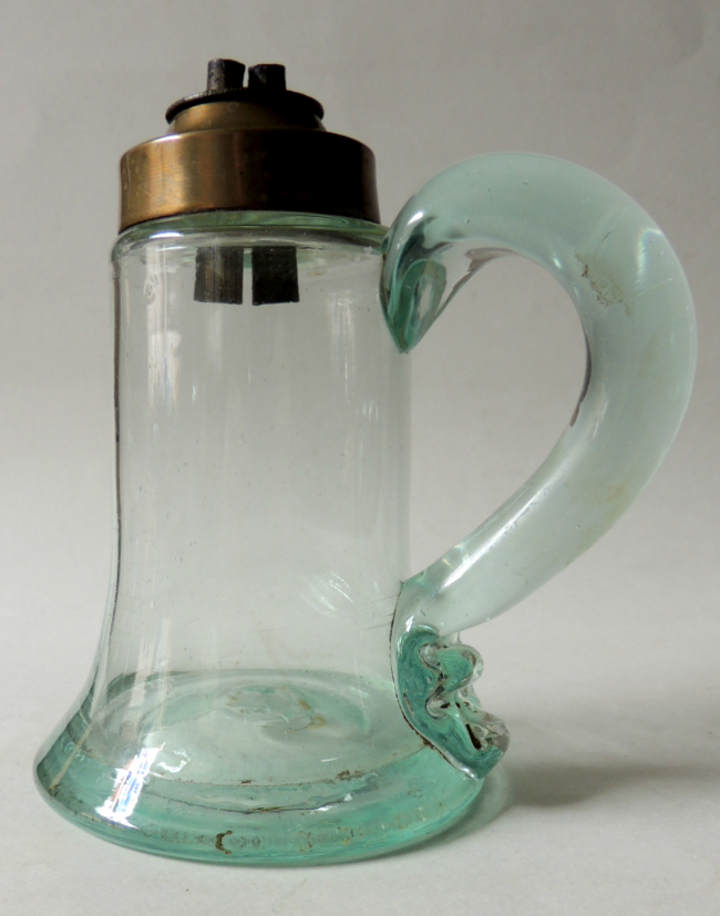 Scarce Early 19th Century Whale Oil Lamp