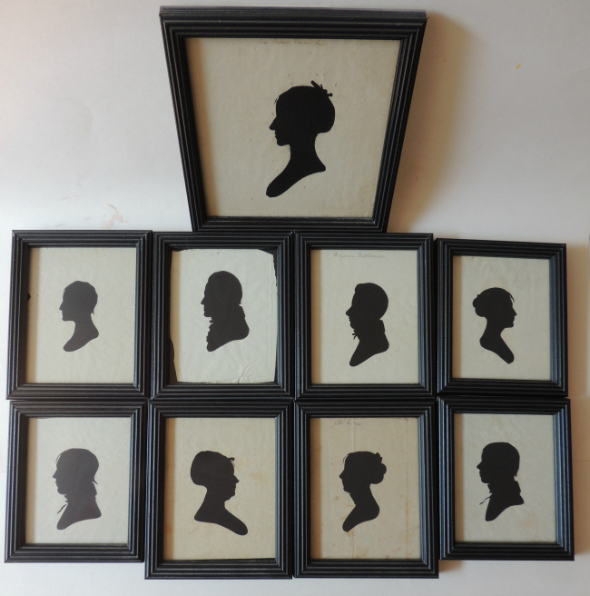 Historical Salem NJ Silhouette Grouping