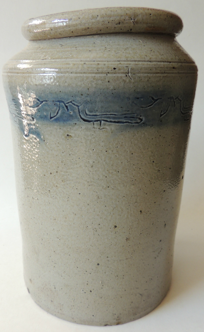 Branch Green Bird and Berry Jar