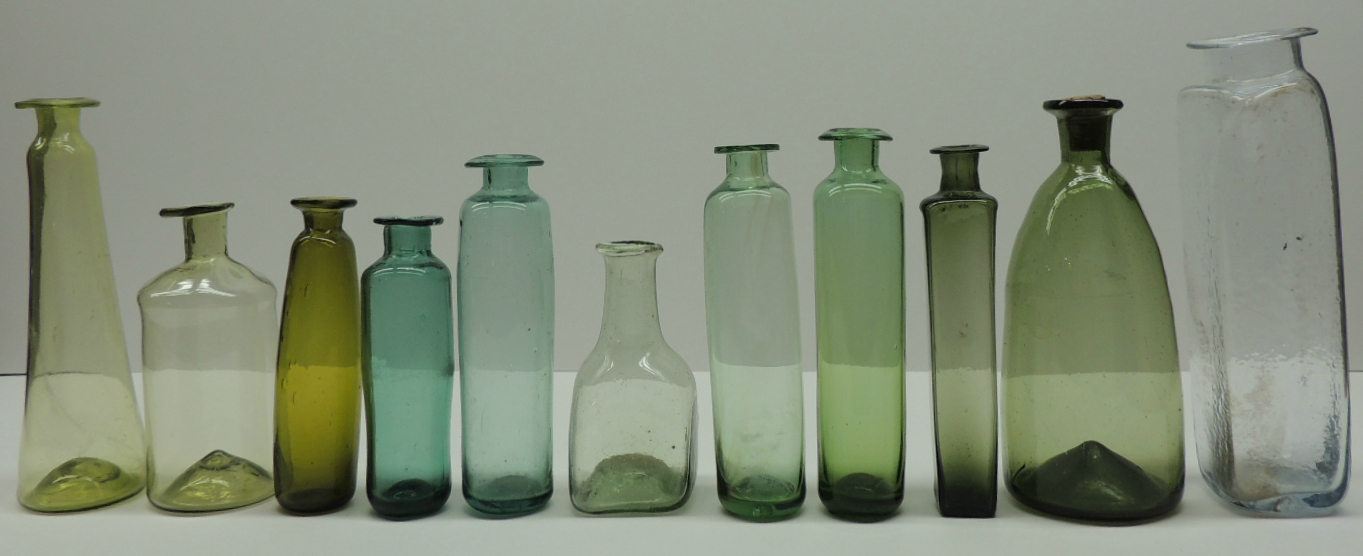 Grouping of 18th-19th Medicine Vials