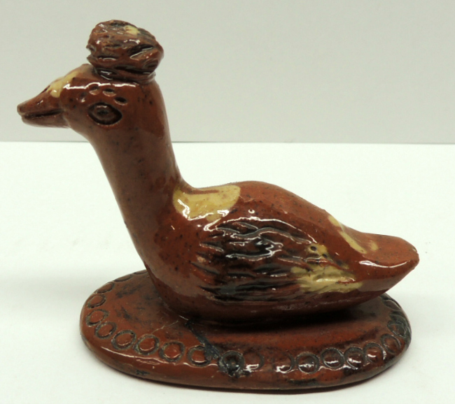 PA or VA Redware Toy 