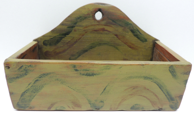 New England Paint Decorated wall Box
