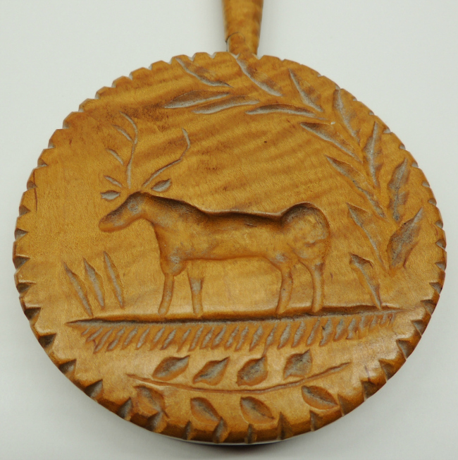 Large Tiger Maple Butter Print  