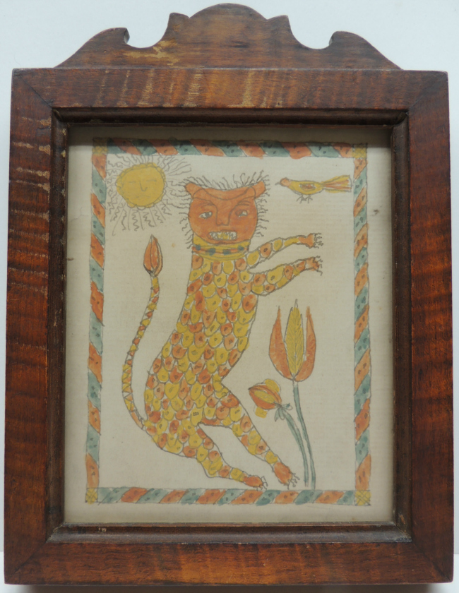 Contemporary Folk Art Fraktur   