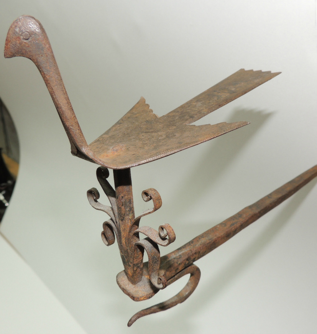 Wonderful Wrought Oil Lamp Hook
