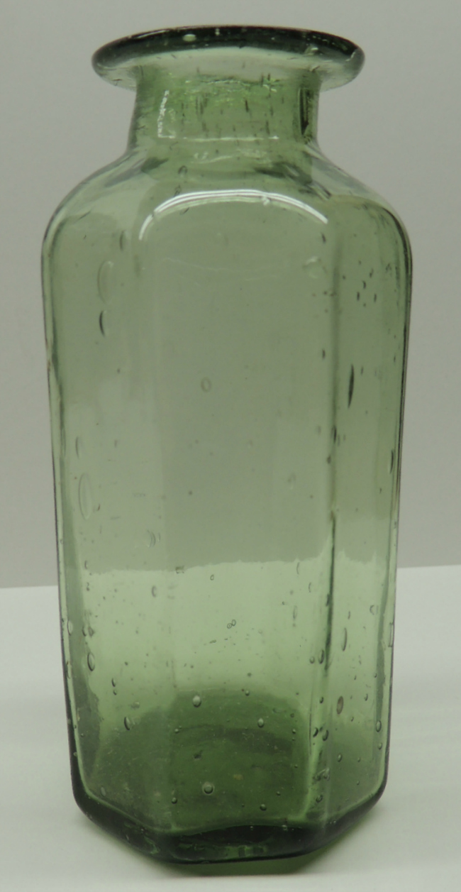 Early 8 sided American Utility Bottle