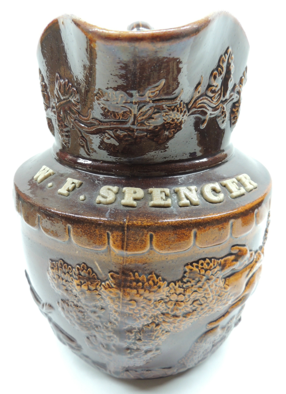 Rare Signed N.J. Presentation Pitcher