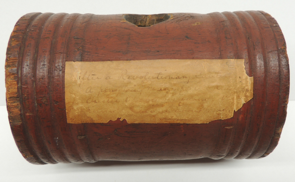 Small Painted Colonial Rundlet 