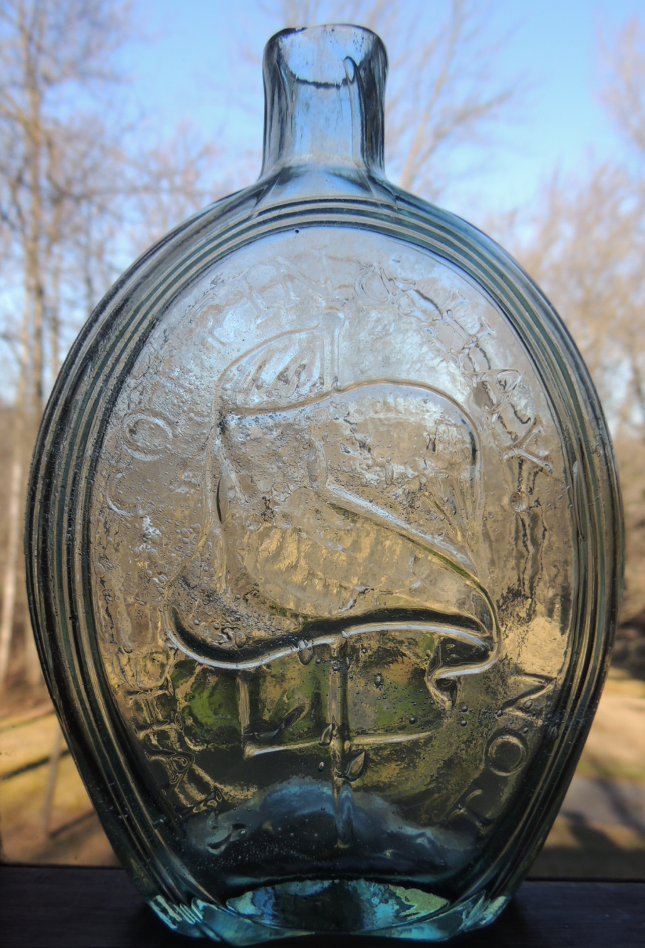GII-48  Hammonton NJ Historical Flask