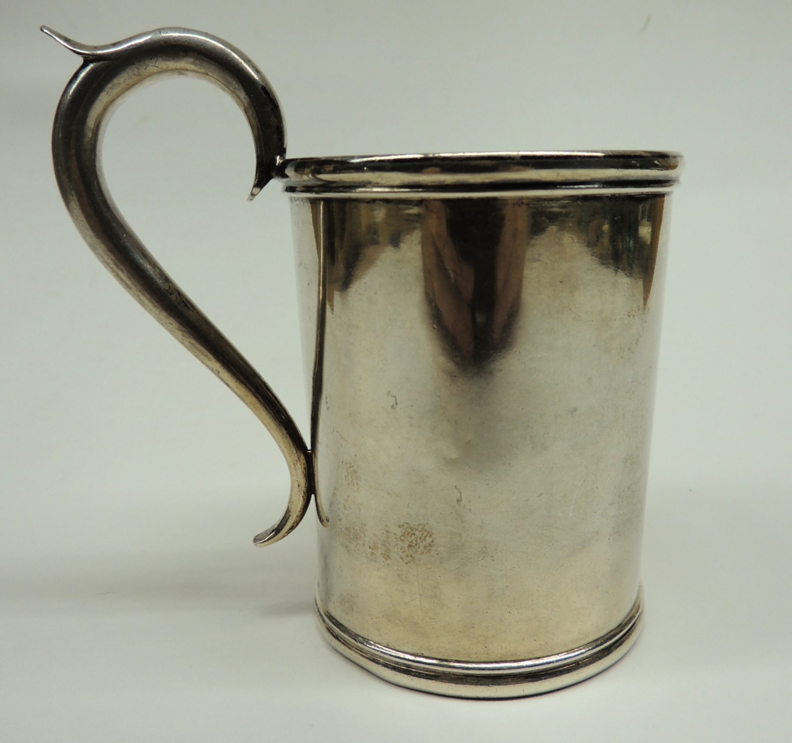 Signed Coin Silver Mug