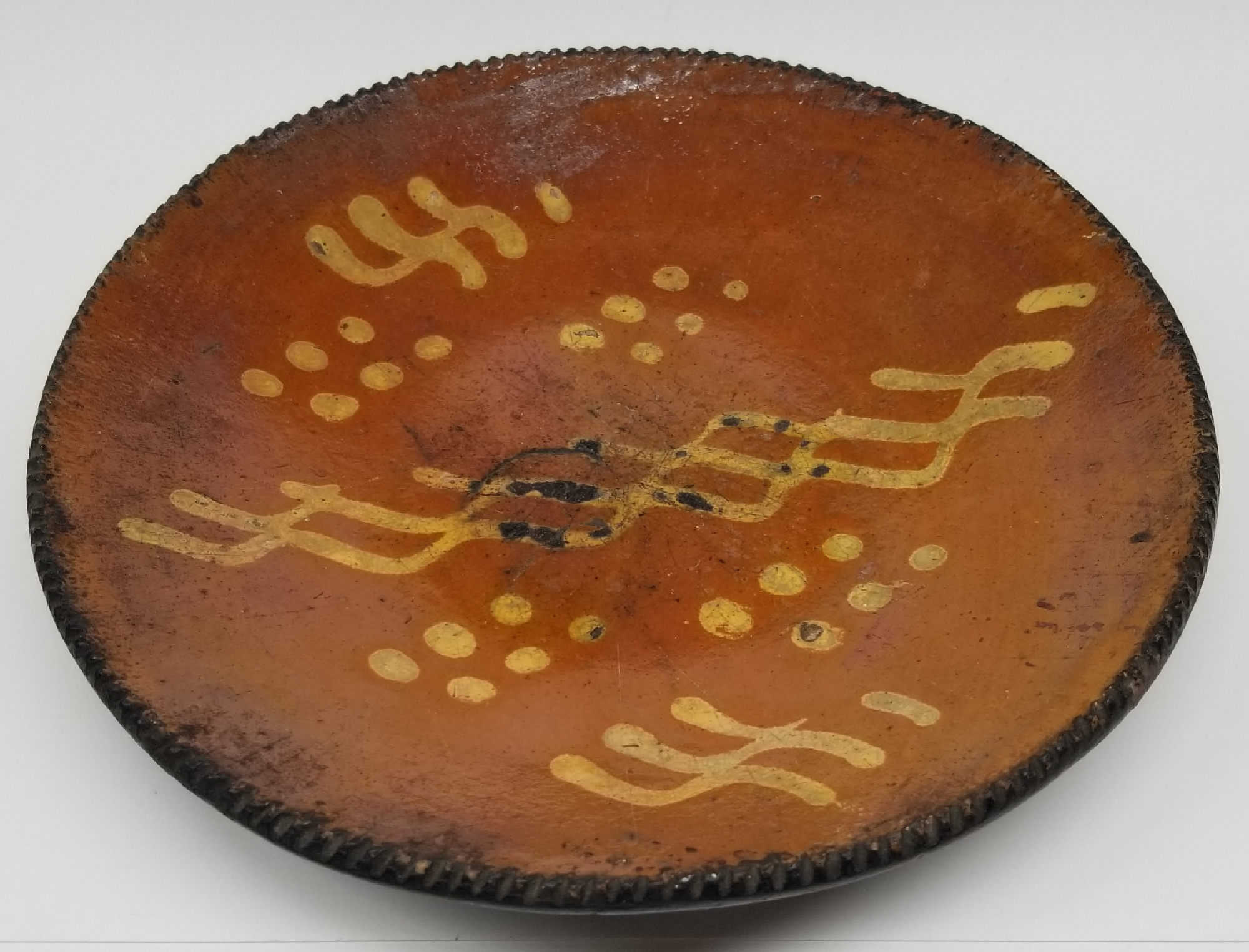 Redware Pie Plate