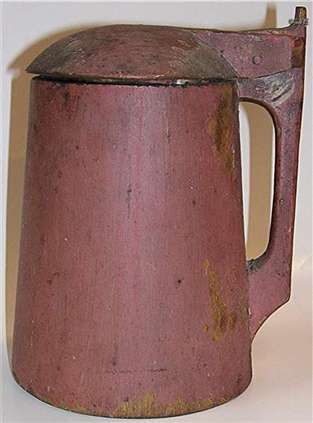 Early Wooden Tankard