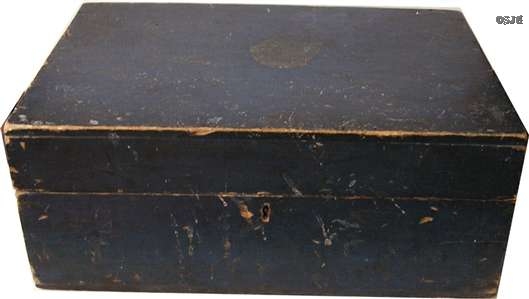 Deep Blue Document Box