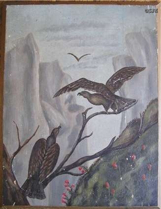 Early 20th Century FolkArt Painting