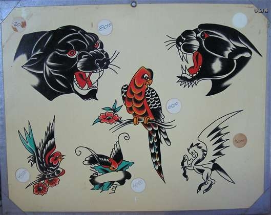 1970s Hand Drawn Flash