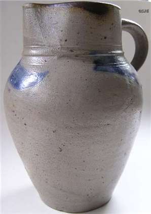 Early and Rare 1/2 gallon NJ Pitcher