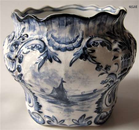 Miniature Jardinere, Cook Pottery Trenton NJ