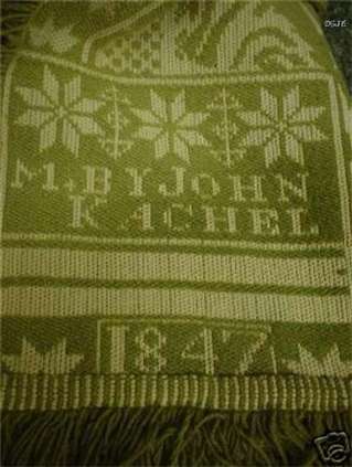 Berks County Coverlet ,1846