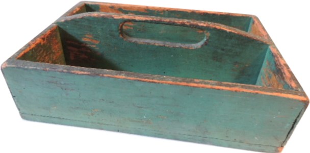 Diminutive painted utility carrier
