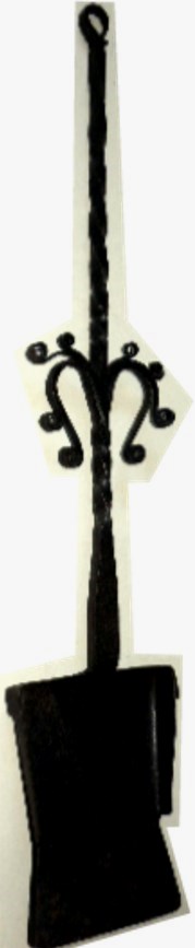 Highly Decorated ash Shovel
