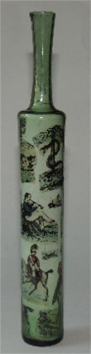Early 19th Century Bottle later Decoration