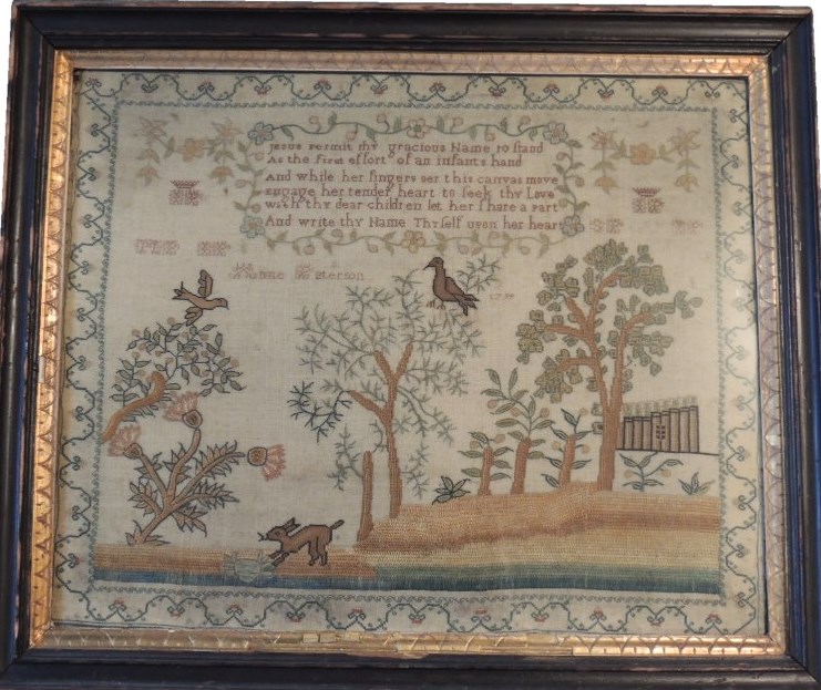 Interesting & Original 1799 sampler