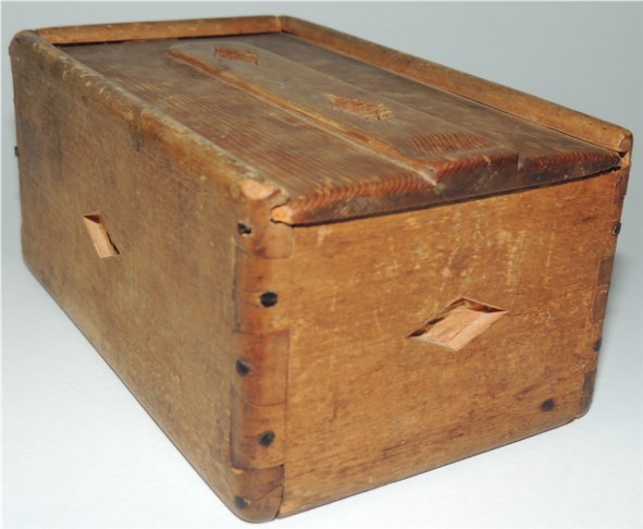 Small Early Slid lid Box