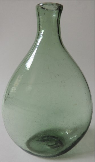 18th Century South Jersey Pocket Flask