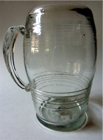 Barrel Shaped 18th Century Tankard