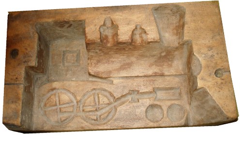 Large 2 Piece Locomotive Mold