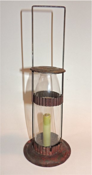 Signed Skaters Candle Lantern