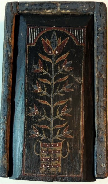 PA Paint Decorated Candle Box