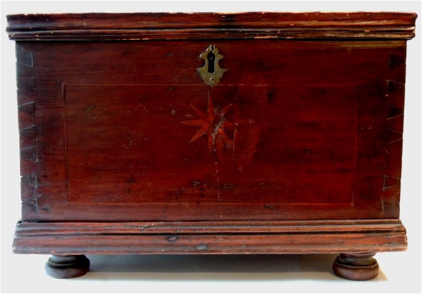 Early Mahongany Miniature PA Chest