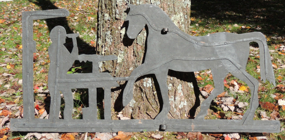 Large Occupational Iron Weathervane
