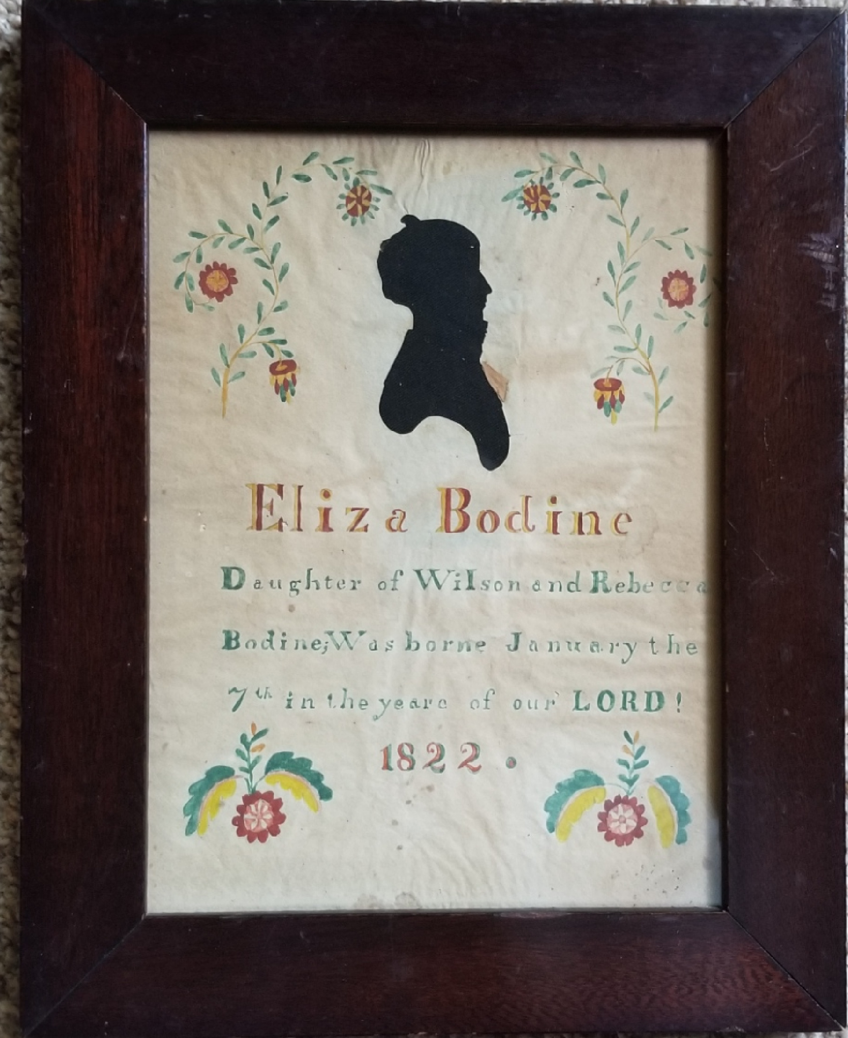 Bodine Family Silhouette 