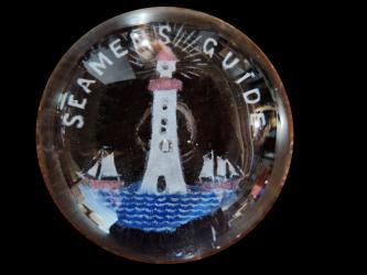Folk Art Millville Frit Weight