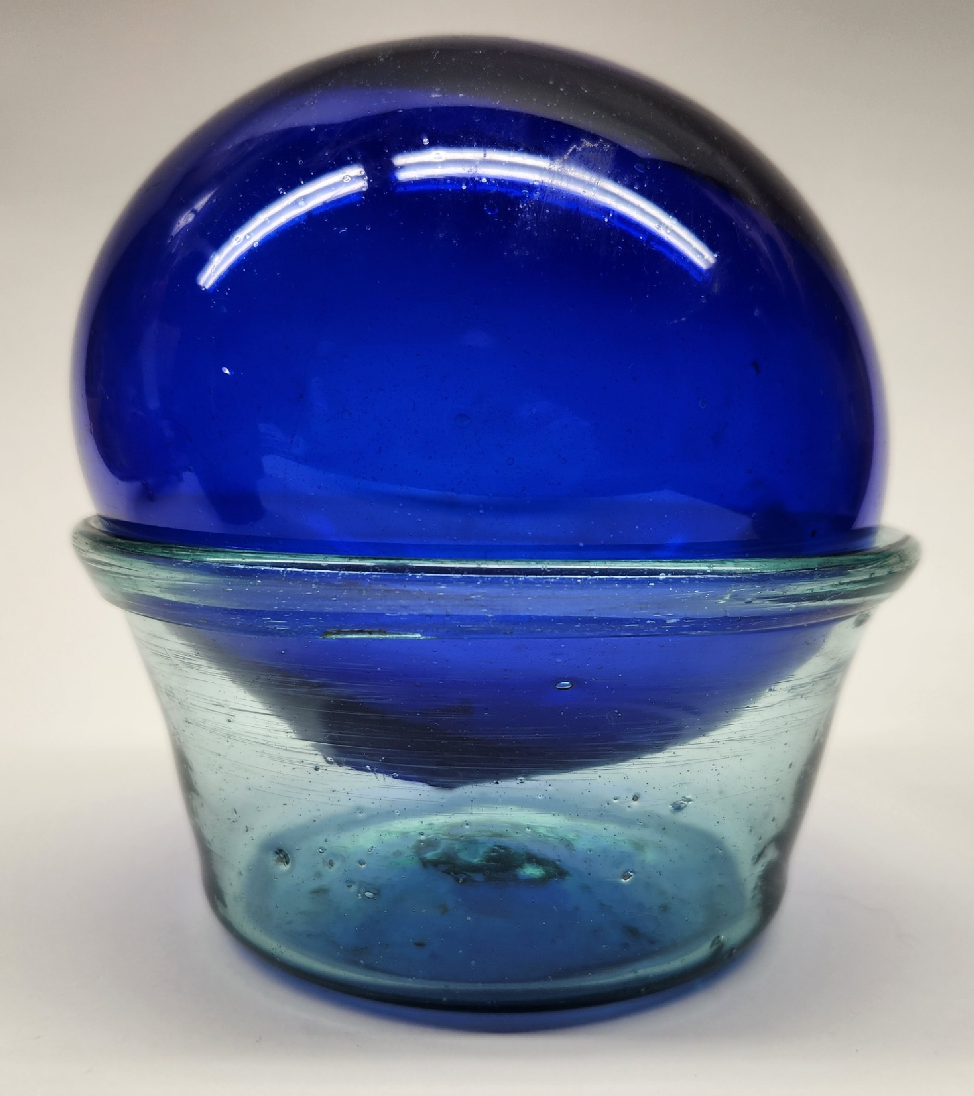 Early American Utility Bowl & Witchball