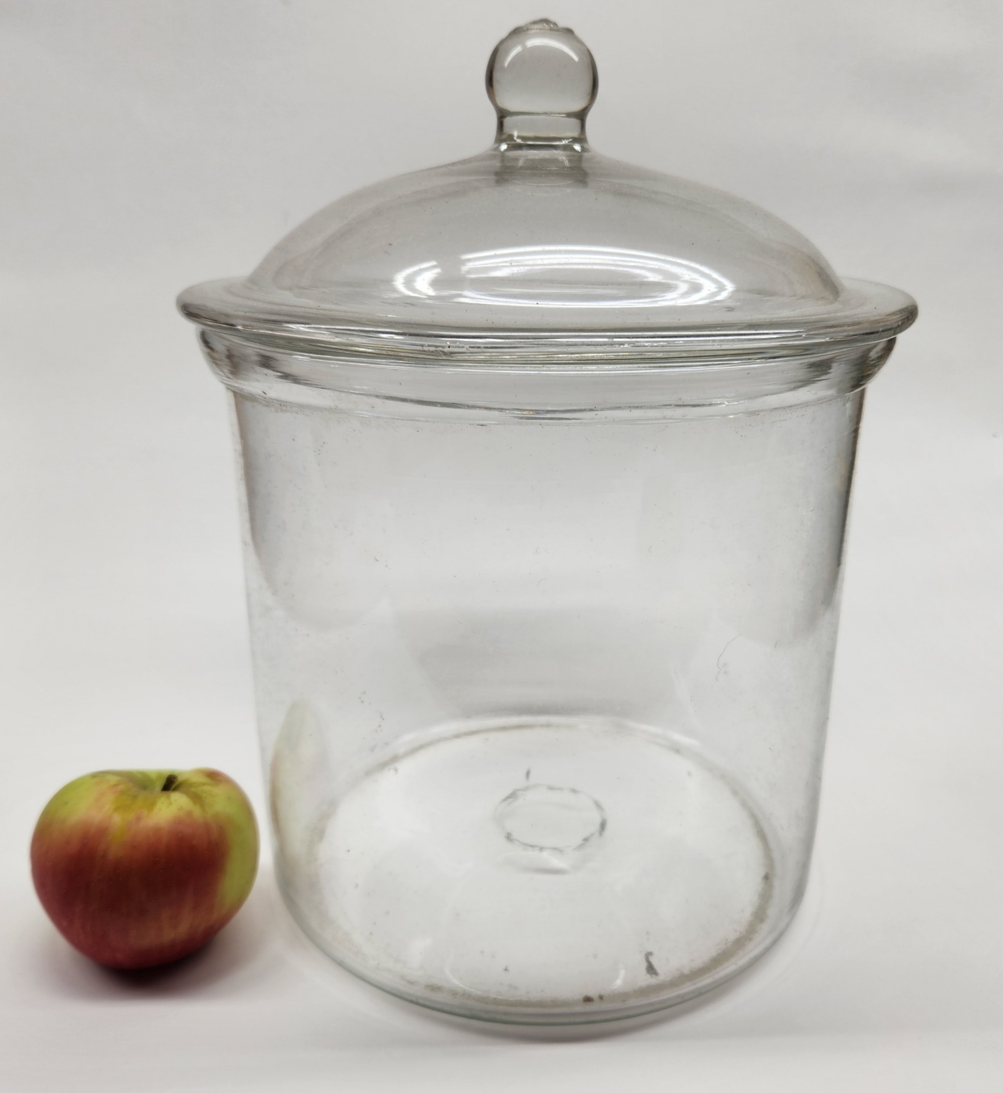 Large Lidded Storage Jar
