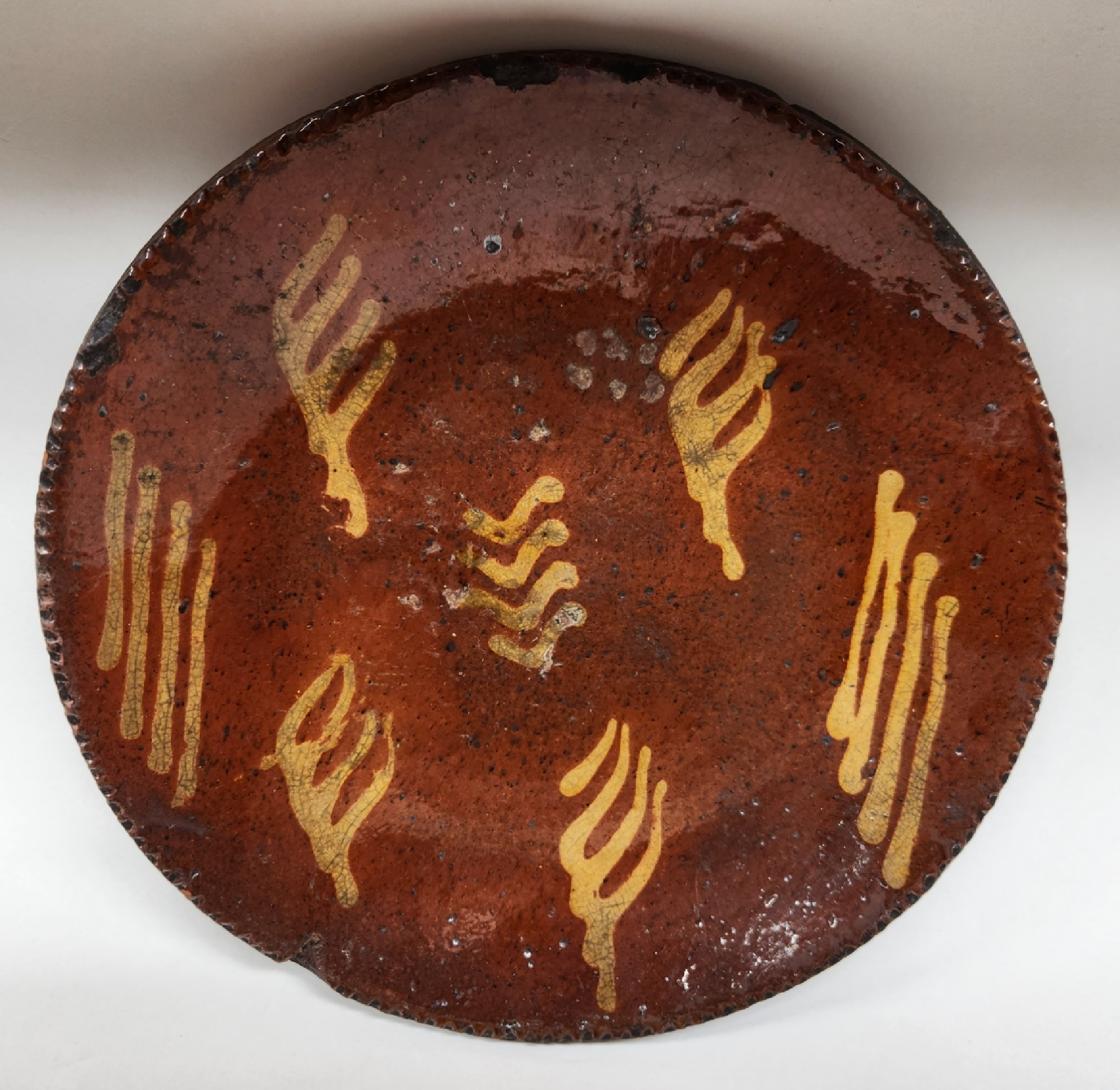 NJ or PA Redware Dish