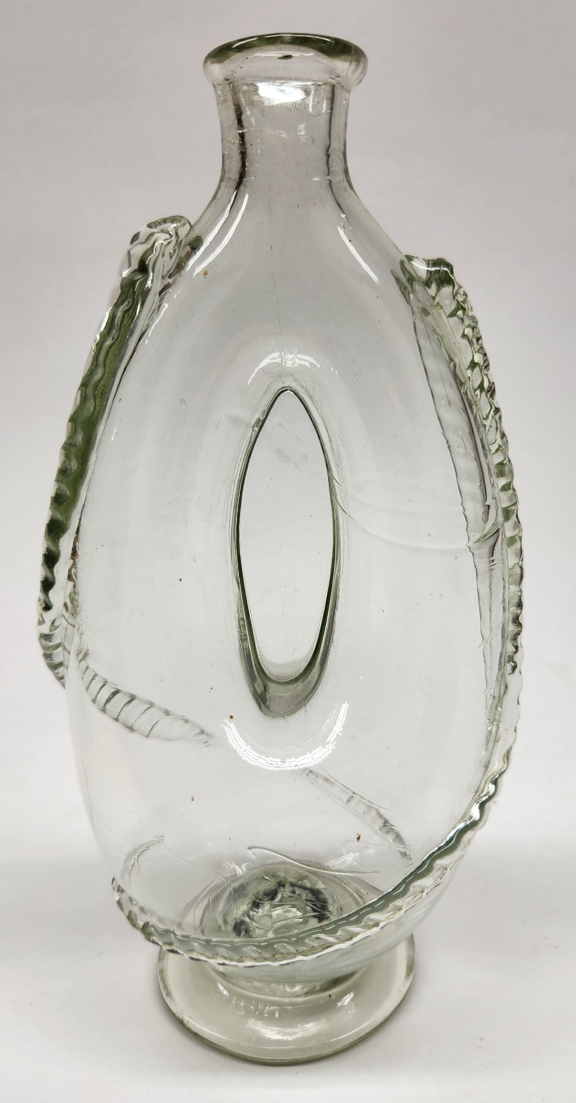 Early Decorated Pinched Bottle 