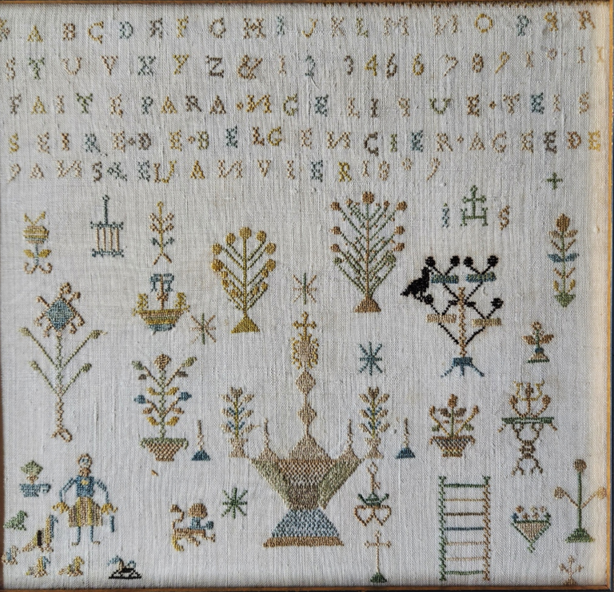 1809 Pa German Sampler