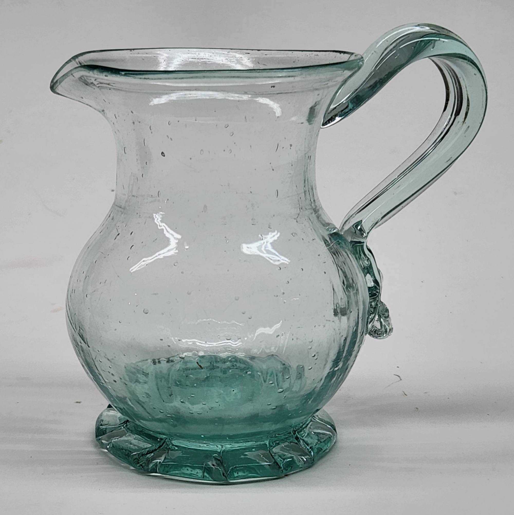 Rare Pattern Molded SJ Creamer