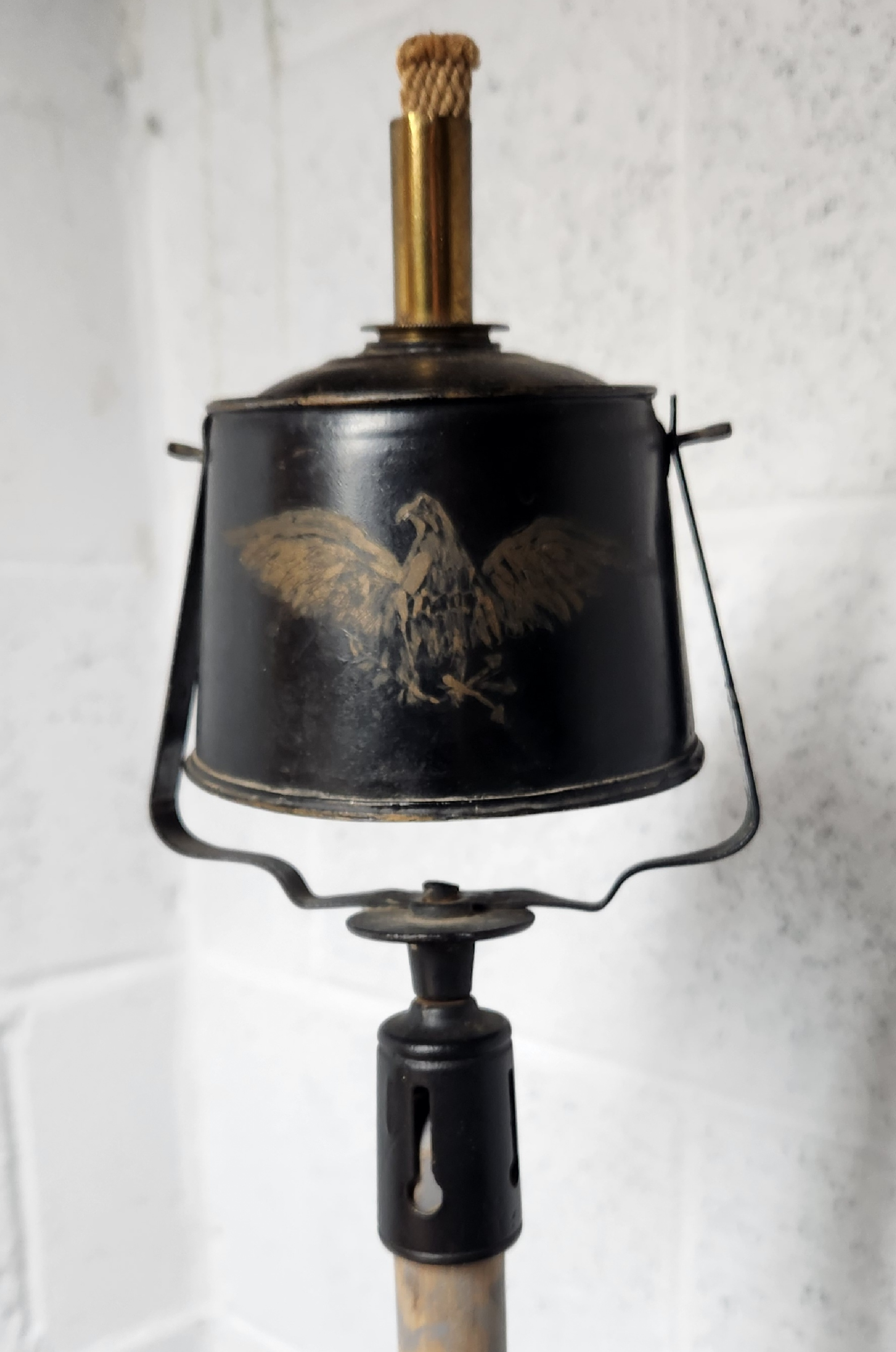 Painted Campaign or parade Torch