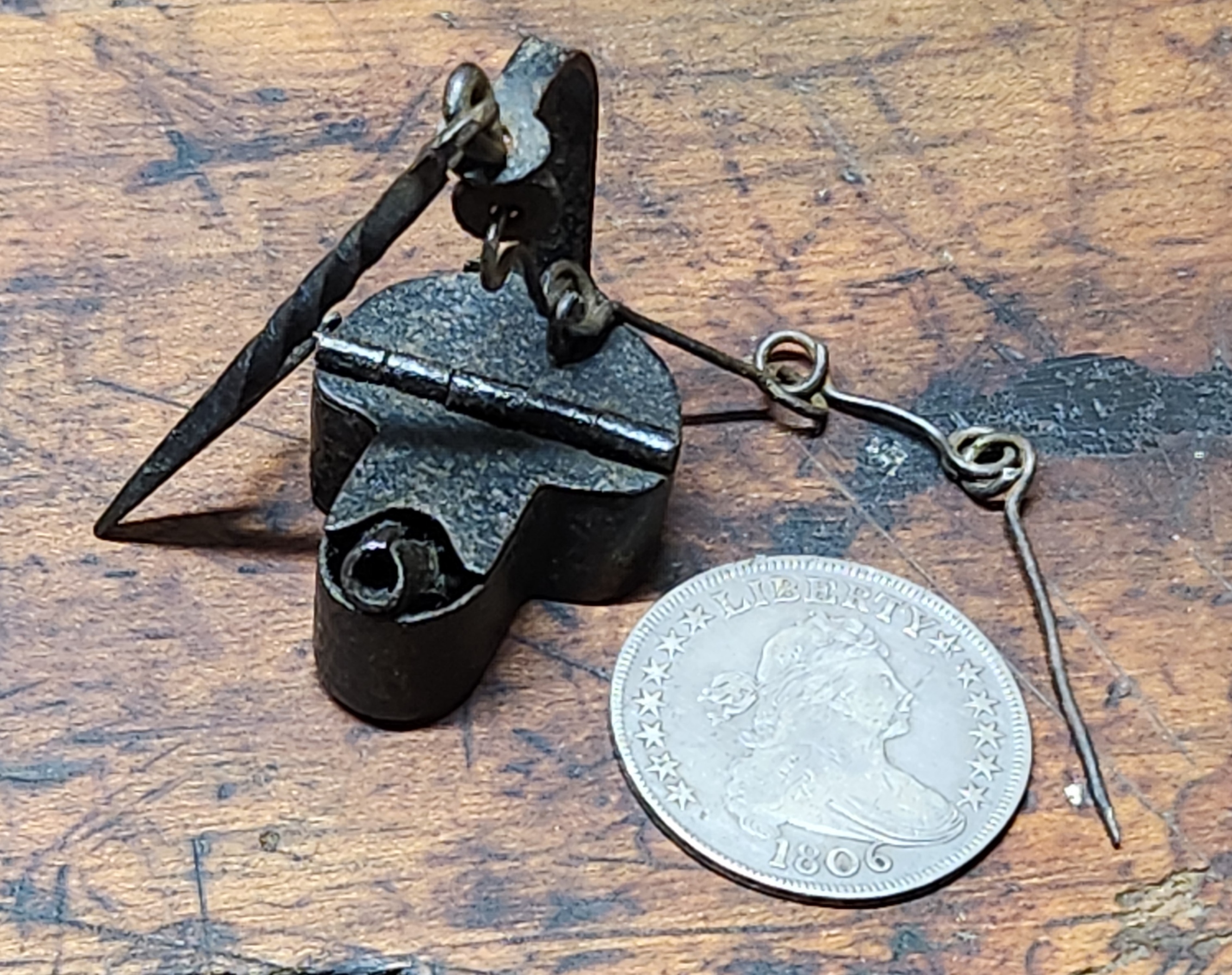 Rare Micro-Mini Betty Lamp