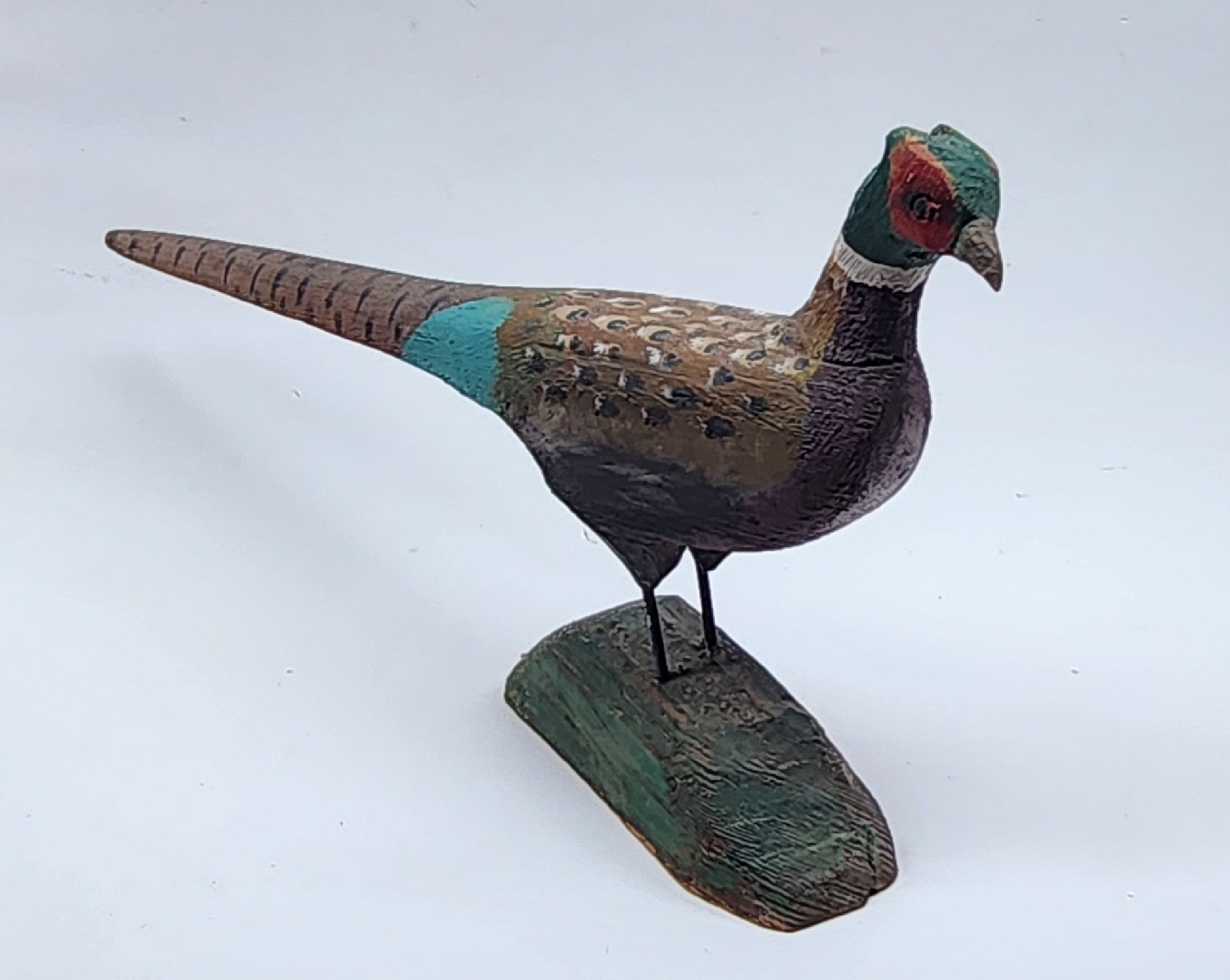 American Ringneck Pheasant Carving 