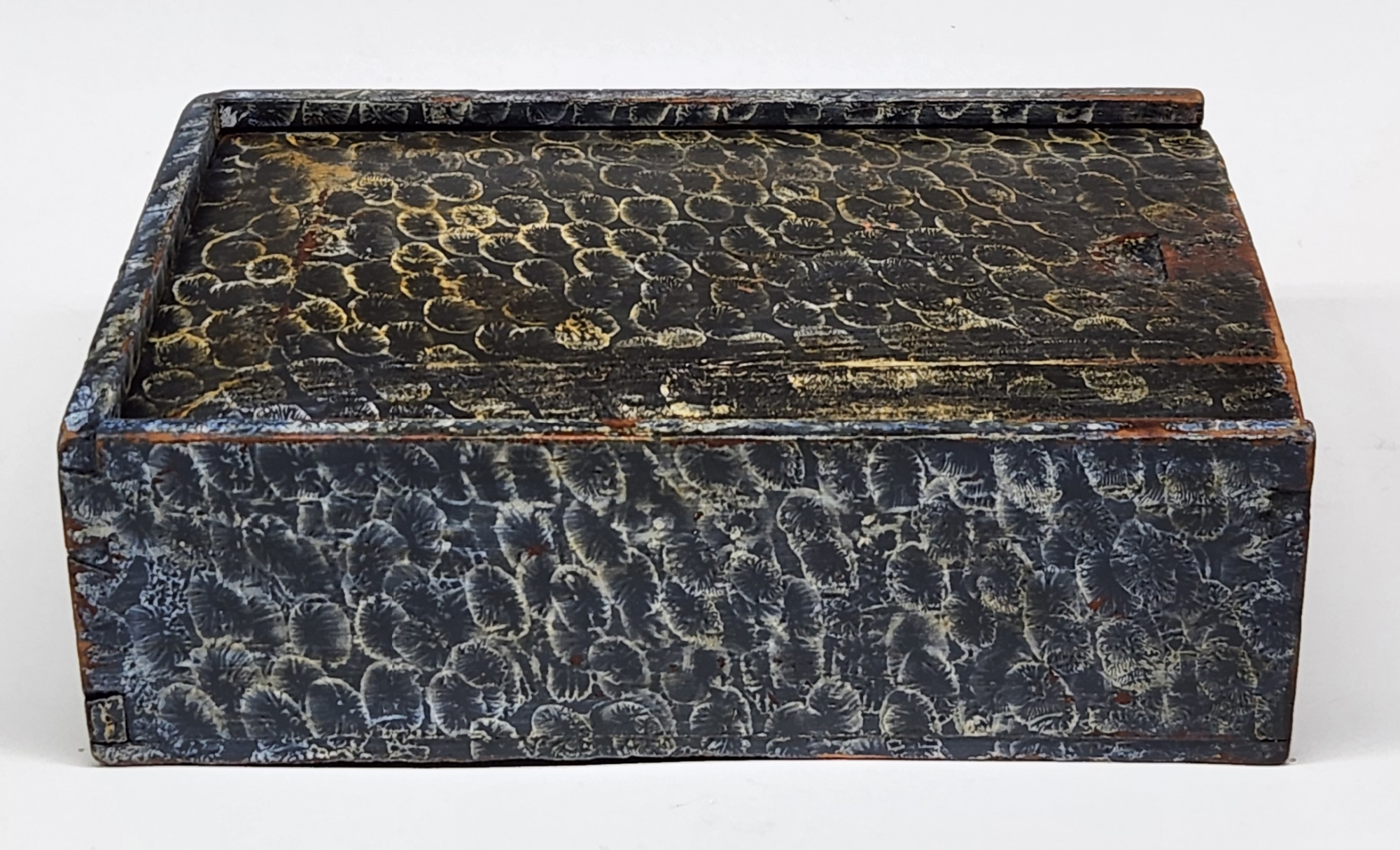 Early Decorated Candle Box