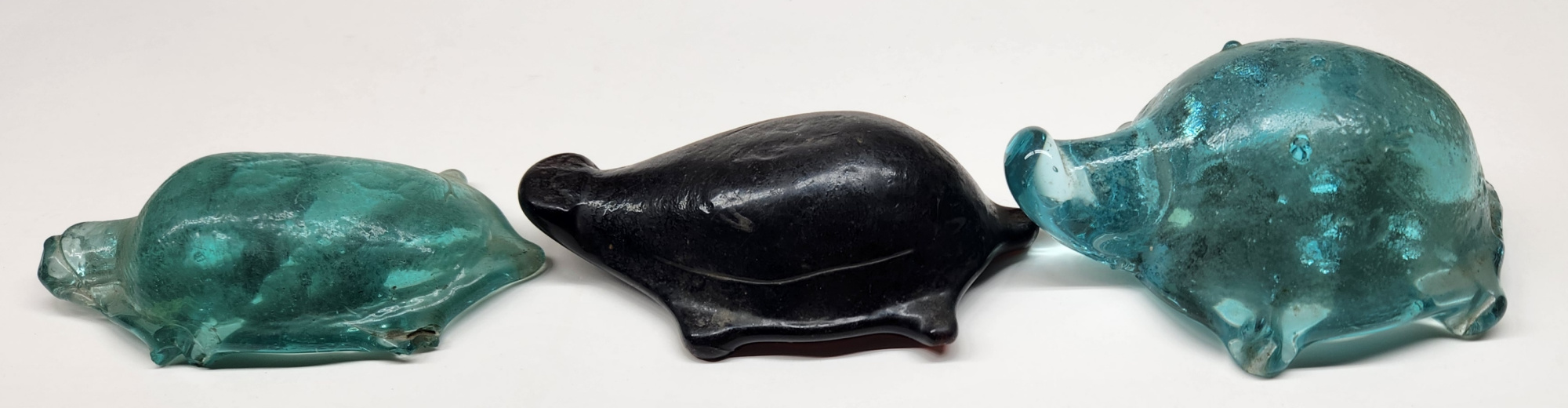 3 Early South Jersey Turtle Doorstops